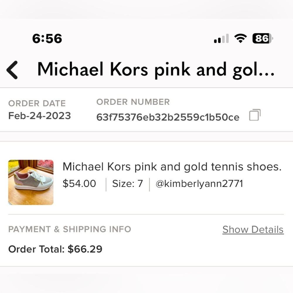 👀💵⤵️ Michael Kors Monique Glitter Chain Mesh 7 with box - Picture 14 of 15
